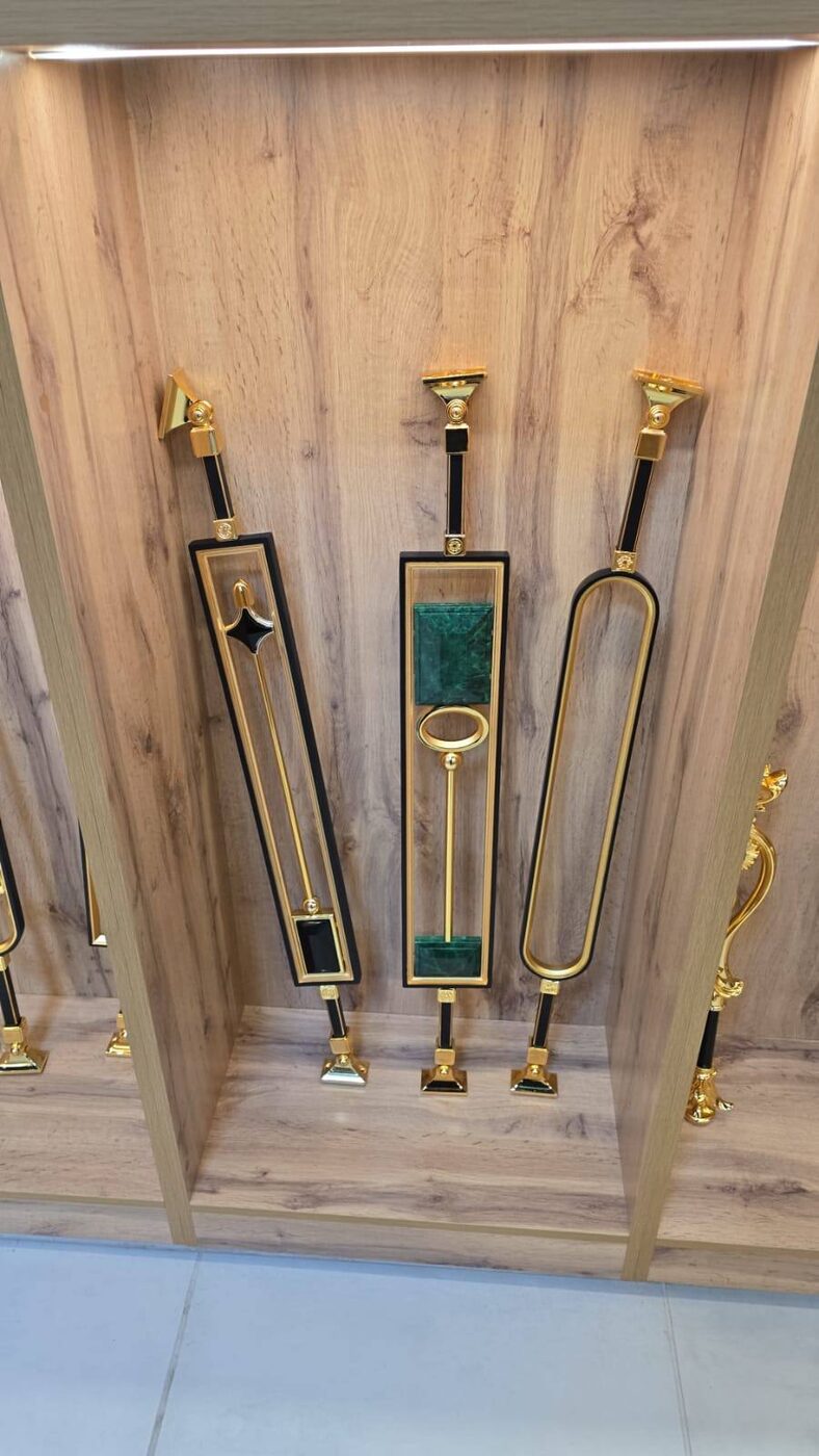 Showroom-Aufnahme Treppengeländer Premium